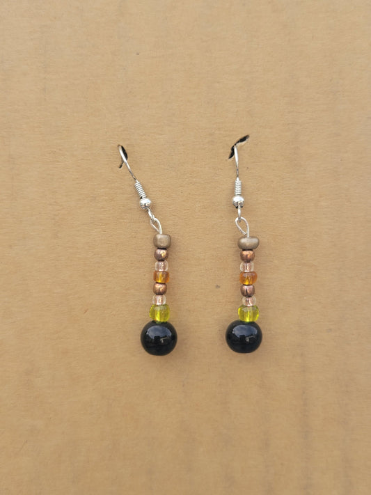 Black Pearl Earrings